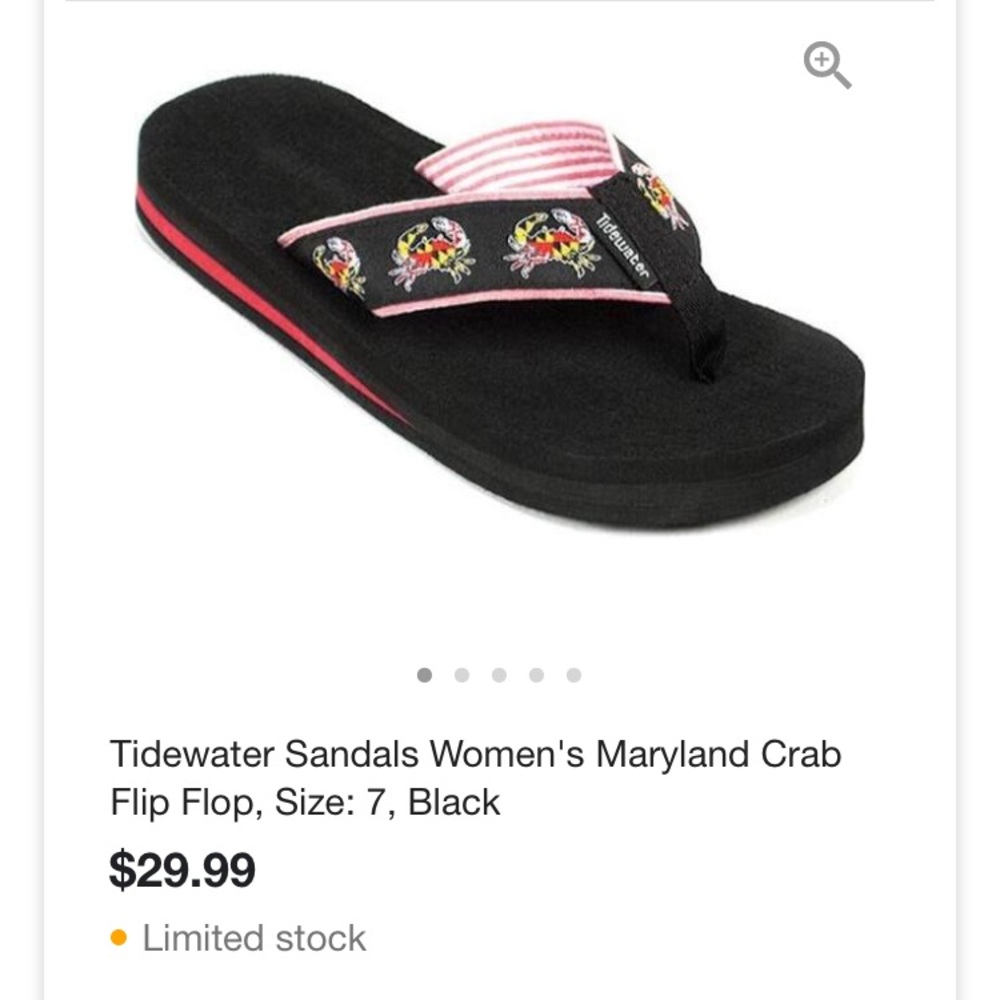 🦀 Maryland Crab Flip Flops 🦀